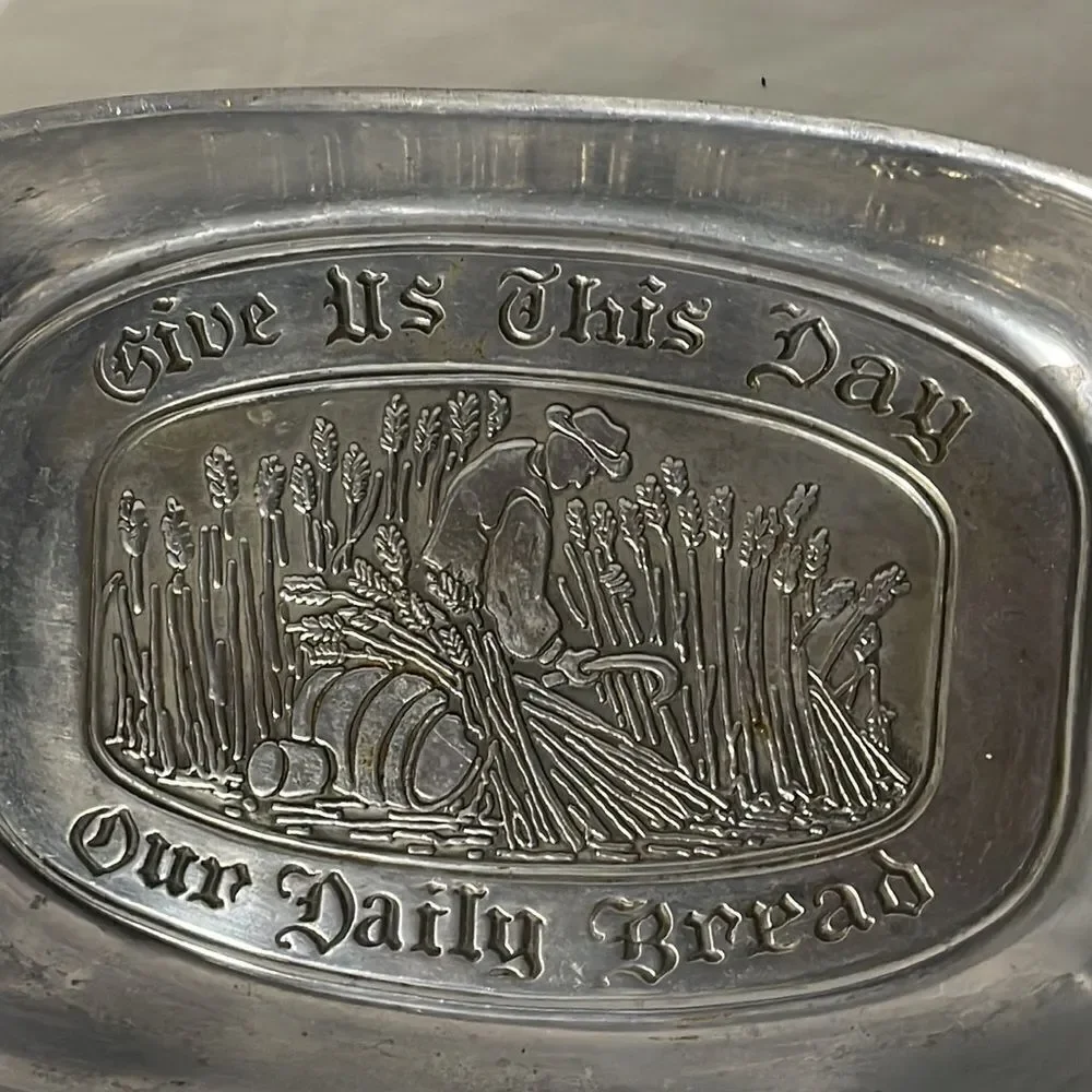 Duratale by Leonard metal serving platter 